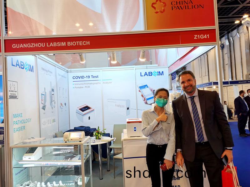 【展會迴(hui)顧(gu)】藍勃(bo)生物精綵亮相2022 MEDLAB Middle East